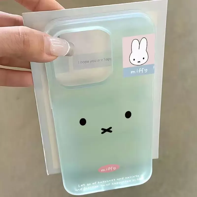 Tech Accessories Iphone - เคสใสลายกระต่ายมิฟฟี่สุดน่ารักสำหรับ iPhone 17 Pro Max 15