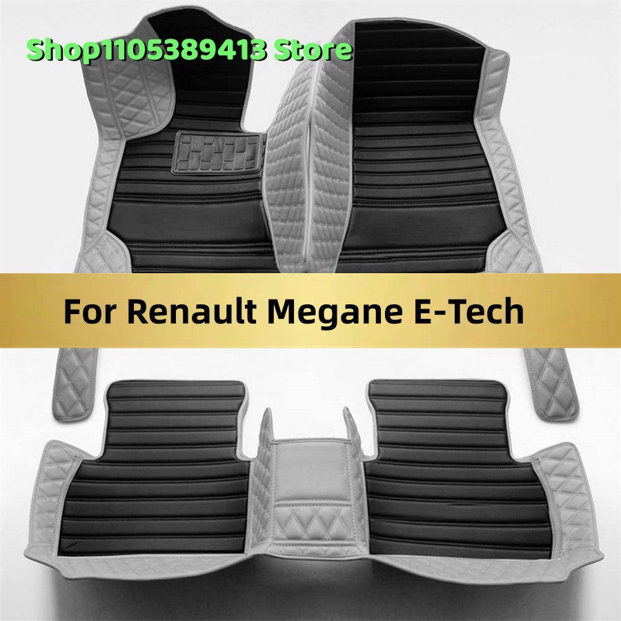 Tech Accessories Renault - พรมปูพื้นรถยนต์แบบกำหนดเองสำหรับเรโนลต์ เมแกน อีเทค 2022 2023 2024