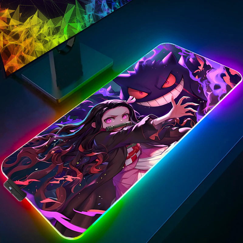 RGB แผ่นรองเมาส์ขนาดใหญ่โต๊ะ M - Tech Accessories Desk บทวิจารณ์และราคา