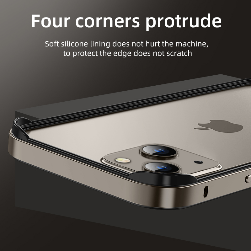 ไทเทเนียมสีเทากันชนสําหรับiPho - Tech Accessories Iphone บทวิจารณ์และราคา