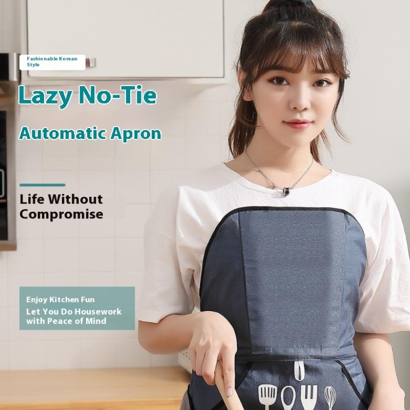 ผ้ากันเปื้อนแบบไม่ต้องผูกสไตล์ - Tech Accessories Logo บทวิจารณ์และราคา