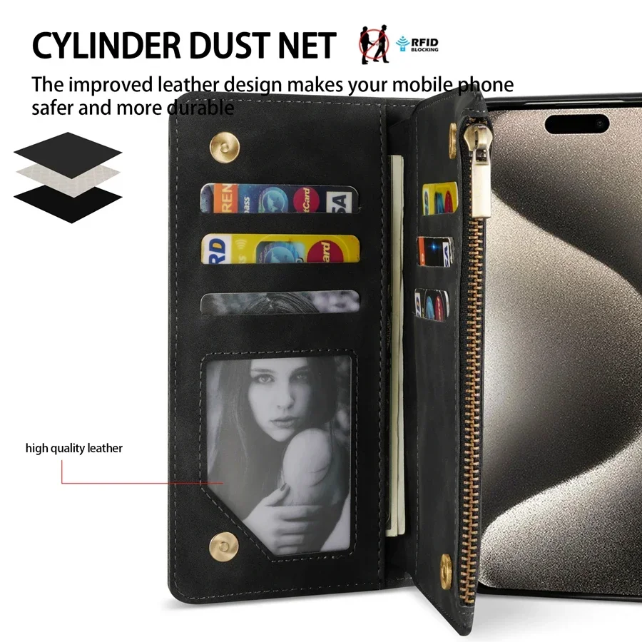 กระเป๋าสตางค์ Multi-Card ซิป K - Tech Accessories Iphone บทวิจารณ์และราคา