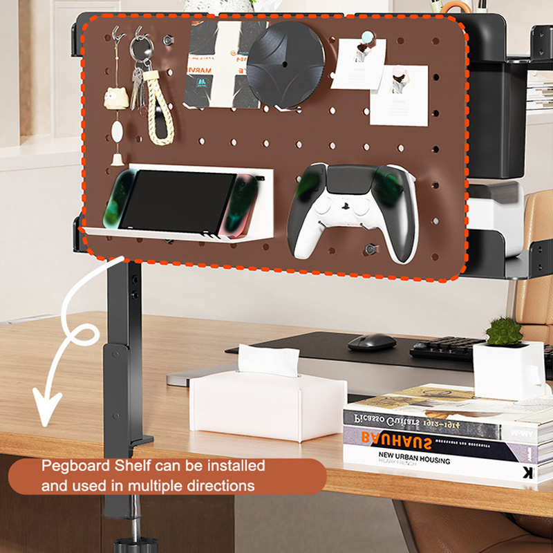 ชั้นวางของแบบหนีบขอบโต๊ะ 2 ชั้ - Tech Accessories Desk บทวิจารณ์และราคา