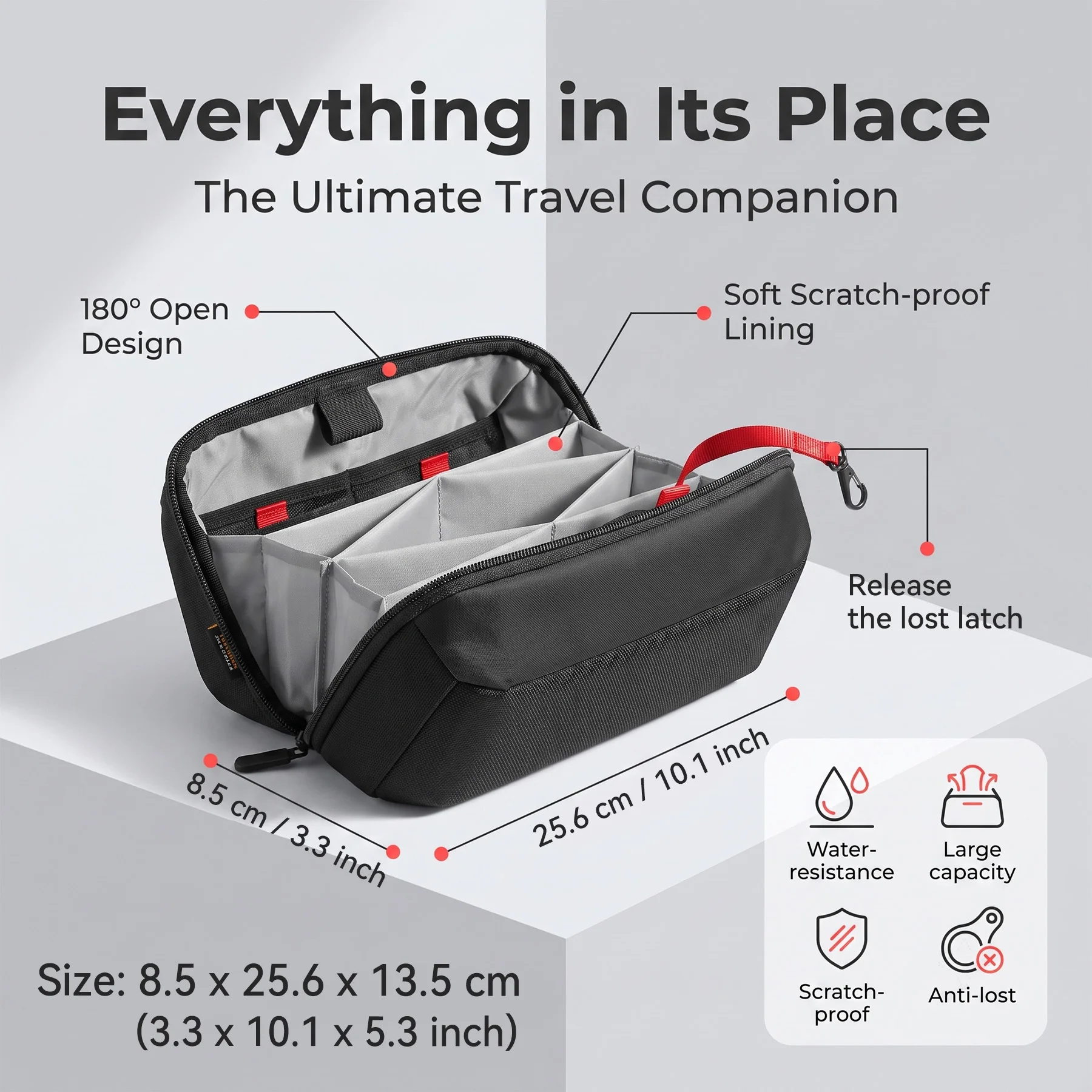 กระเป๋าจัดระเบียบอุปกรณ์เทคโนโ - Tech Accessories Travel บทวิจารณ์และราคา