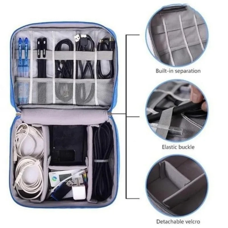 กระเป๋าจัดระเบียบอุปกรณ์อิเล็ก - Tech Accessories Travel บทวิจารณ์และราคา