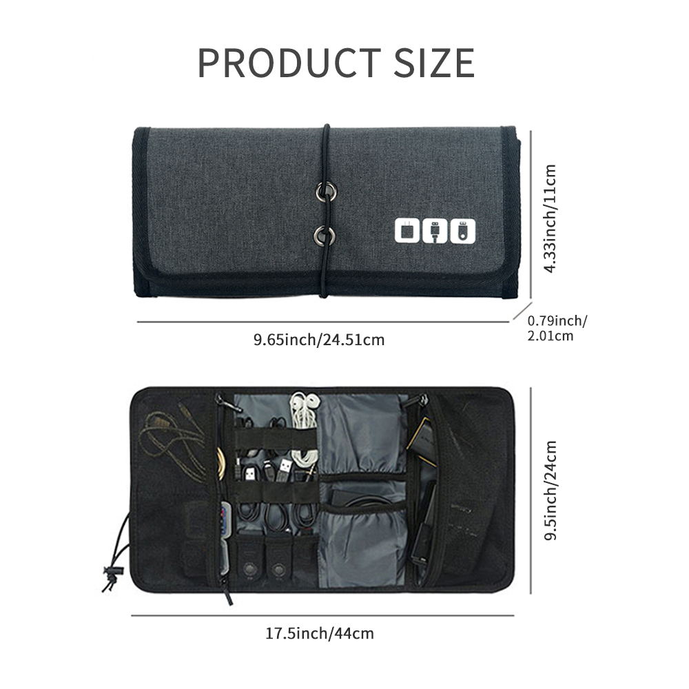 กระเป๋าเก็บสายเคเบิลสำหรับเดิน - Tech Accessories Travel บทวิจารณ์และราคา