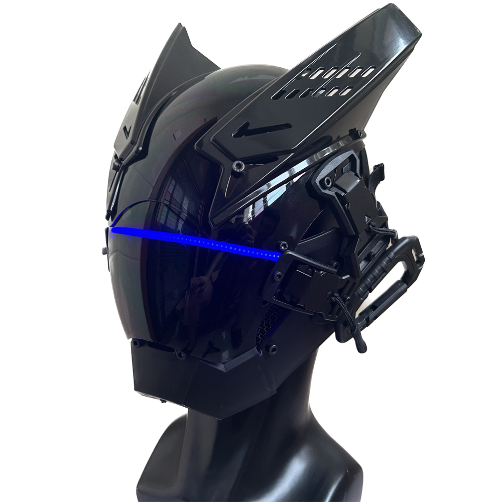 หมวกกันน็อค Cyberpunk Punk หน้ - Tech Wear Accessories บทวิจารณ์และราคา