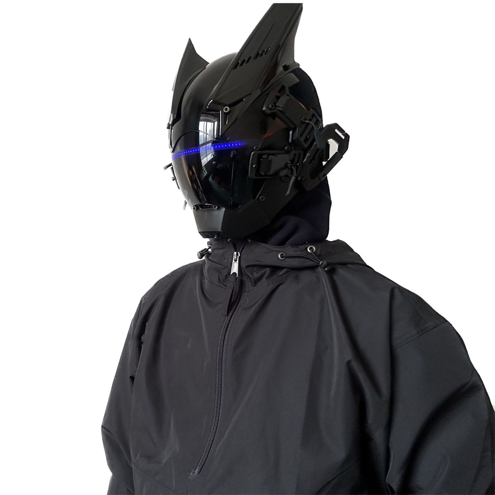 หมวกกันน็อค Cyberpunk Punk หน้ - Tech Wear Accessories บทวิจารณ์และราคา