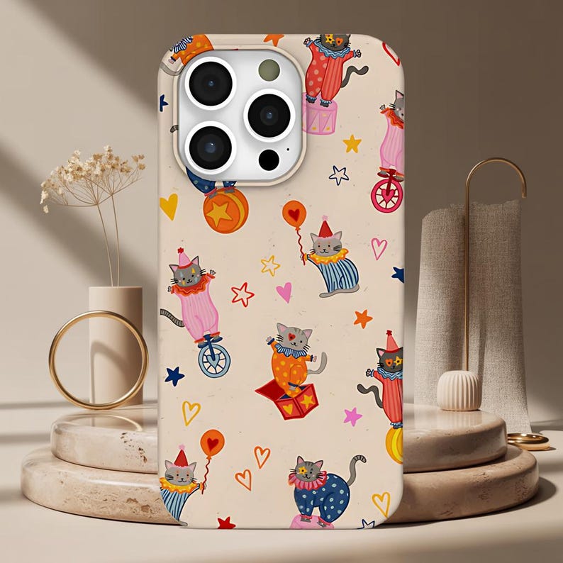 เคสไอโฟนลายแมวตลกสำหรับ iPhone - Tech Accessories Iphone บทวิจารณ์และราคา