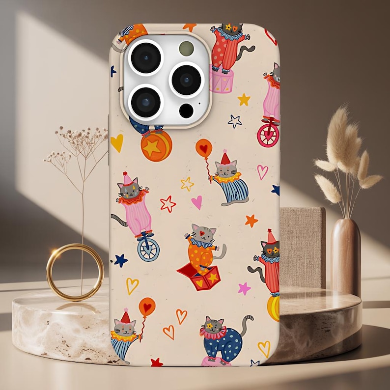 เคสไอโฟนลายแมวตลกสำหรับ iPhone - Tech Accessories Iphone บทวิจารณ์และราคา