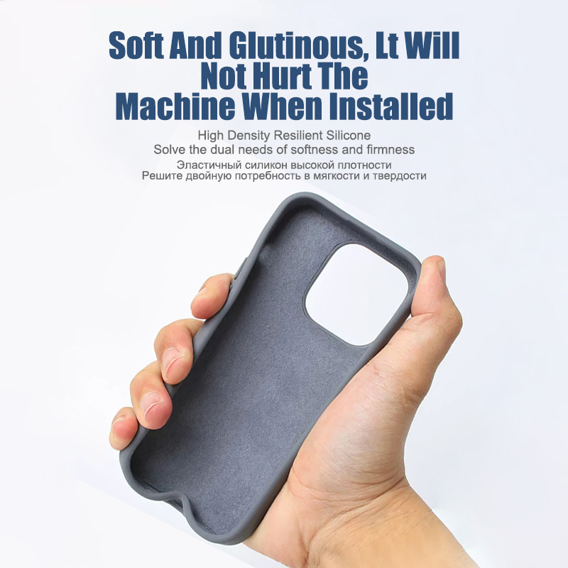 หรูหราซิลิโคนเหลวนุ่มสําหรับiP - Tech Accessories Iphone บทวิจารณ์และราคา