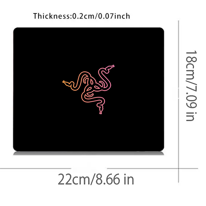 แผ่นรองเมาส์เรเซอร์สุดหรู ลายอ - Tech Accessories Desk บทวิจารณ์และราคา