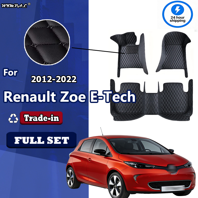หรูหราหนังรถเสื่อสำหรับเรโนลต์ - Tech Accessories Renault บทวิจารณ์และราคา