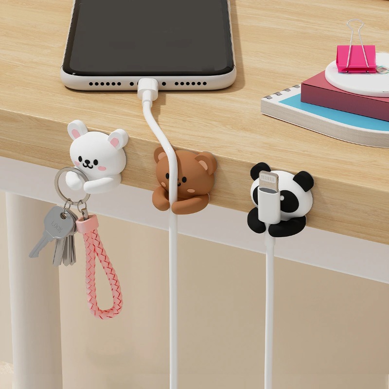 ที่เก็บสายเคเบิลน่ารักสำหรับวา - Desk Cable Clip บทวิจารณ์และราคา