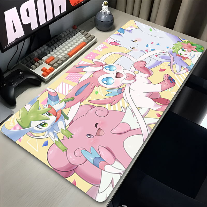 แผ่นรองเมาส์สีชมพูขนาดใหญ่ XXL - Tech Accessories Desk บทวิจารณ์และราคา