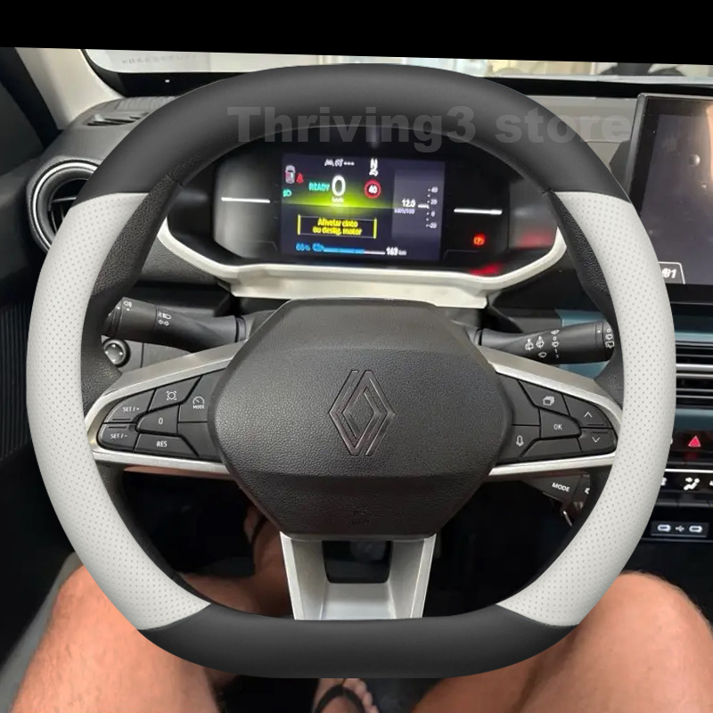 ฝาครอบพวงมาลัยรถหนังสำหรับเรโน - Tech Accessories Renault บทวิจารณ์และราคา
